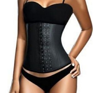 ONLY SIZE L LEFT Steel boned & Latex waist trainer